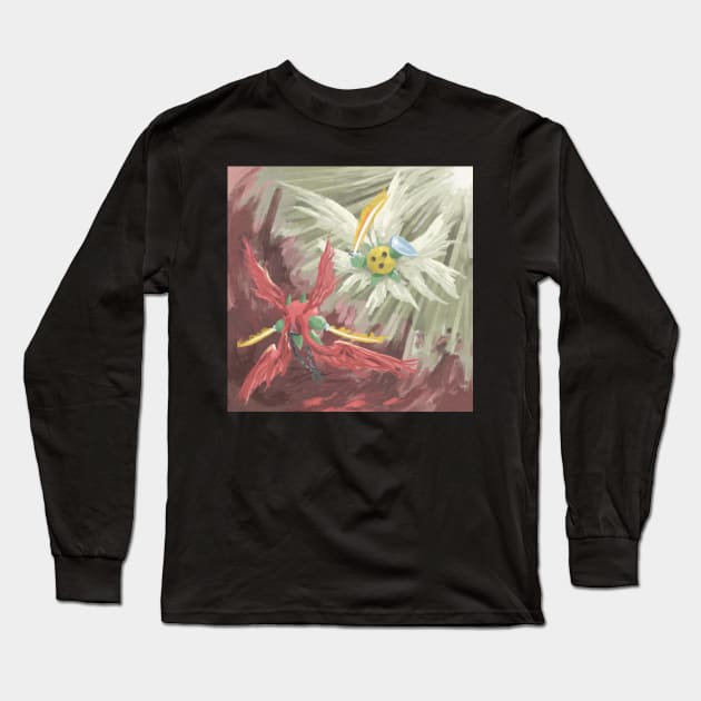 battle for the abyss Long Sleeve T-Shirt by Kiretop